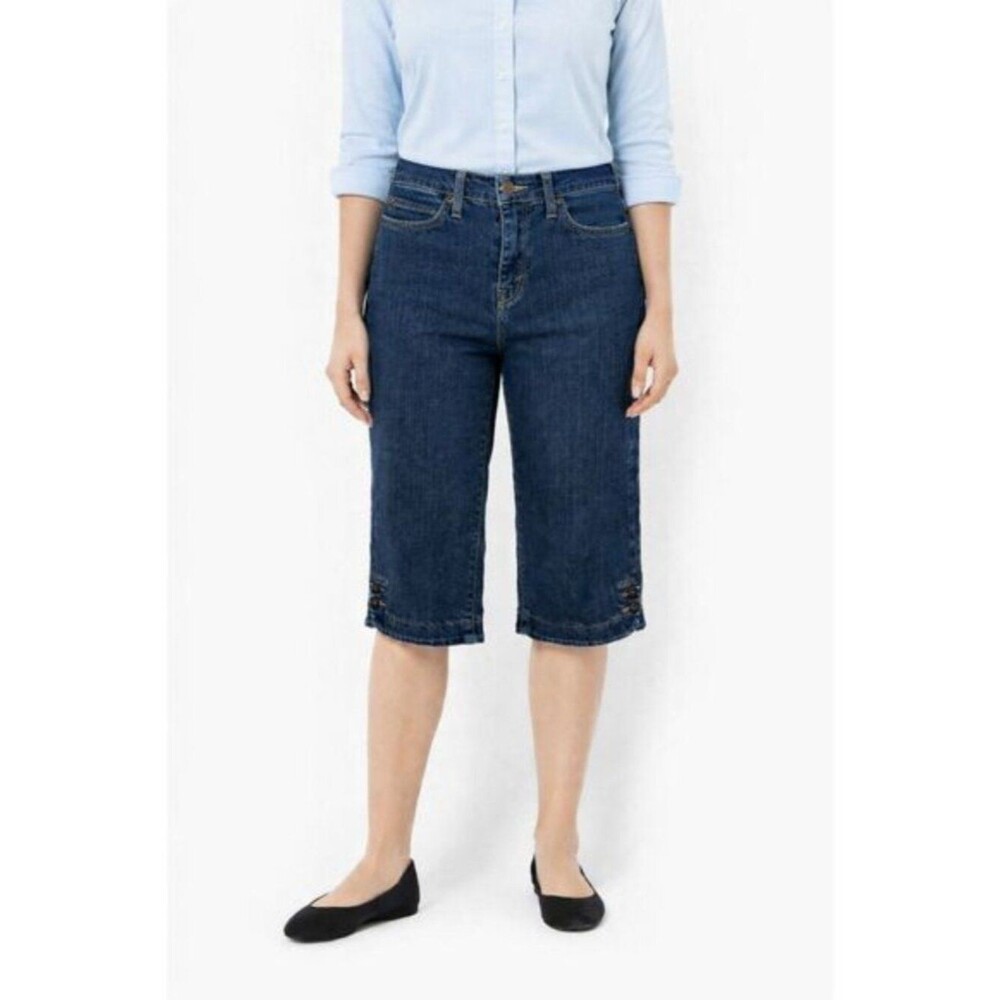 Levi's 512 Perfectly Slimming Jean Size 6 Capri Denim